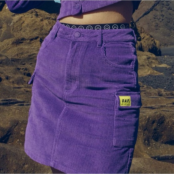 Lazy Oaf Lab Corduroy Skirt - Picture 2 of 5